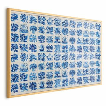 Artgeist Poster - Azulejos - tradicionalne portugalske keramičke pločice