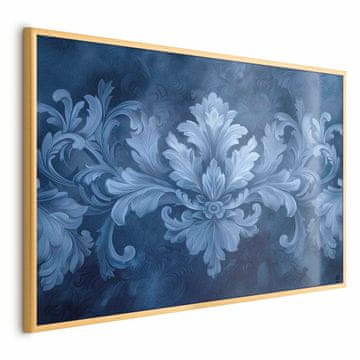 Artgeist Poster - Plavi ukras u hladnim nijansama