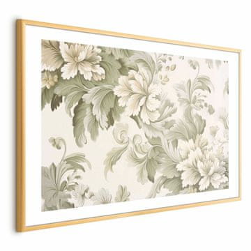 Artgeist Poster - Vintage cvijeće u jarkim bojama