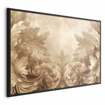 Artgeist Poster - Rezbareni ukrasi u sepia tonovima