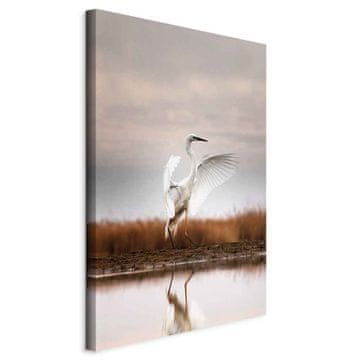Artgeist Slika - Jesen uz jezero (1 dio) vertikalna