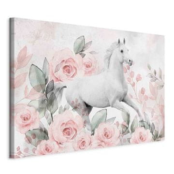 Artgeist Slika - Galop među ružama (1 dio) širine