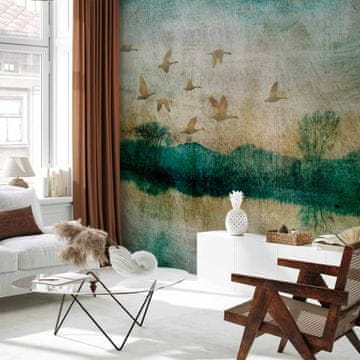 Artgeist Foto tapeta - Zlatne patkice
