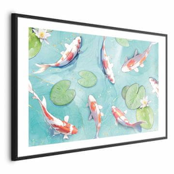 Artgeist Poster - Ribnjak u Japanu