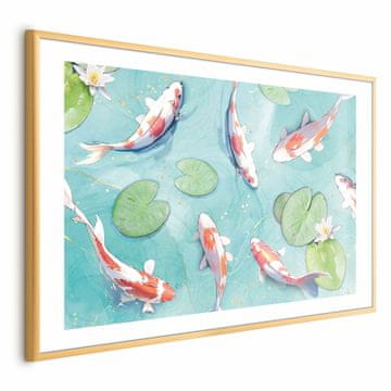 Artgeist Poster - Ribnjak u Japanu
