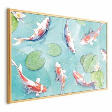 Artgeist Poster - Ribnjak u Japanu