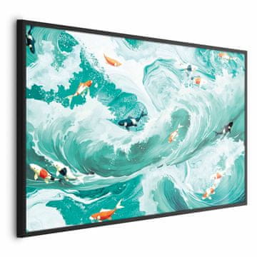 Artgeist Poster - Ribe i valovi