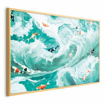 Artgeist Poster - Ribe i valovi