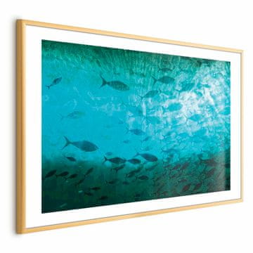 Artgeist Poster - Jato tamnih riba