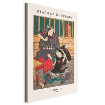 Artgeist Slika - japanski otisak od drveta (1 dio) vertikalni