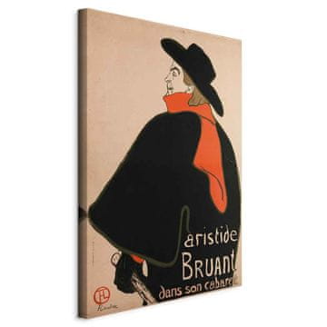 Artgeist Slika - Aristide Bruant: Dans son cabaret (1-dijelni) vertikala