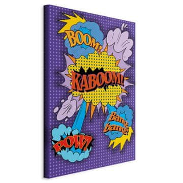 Artgeist Slika - Kaboom! (1 dio) vertikalna