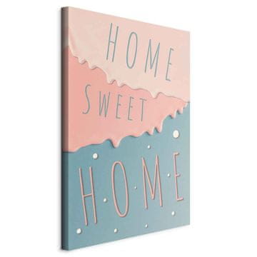 Artgeist Slika - Natpisi: Home Sweet Home (1-dijelni) vertikalni