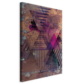 Artgeist Slika - Apstrakcija meda (1 dio) vertikalna