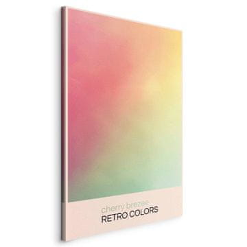 Artgeist Slika - Cherry Brezee - Pastelni gradijent u mekim retro bojama