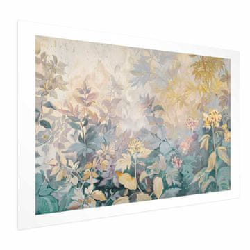 Artgeist Poster - Uzorak tapiserije sa šarenim cvijećem