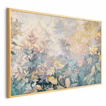 Artgeist Poster - Uzorak tapiserije sa šarenim cvijećem