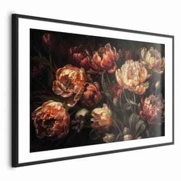 Artgeist Poster - Cvjetajući tulipani