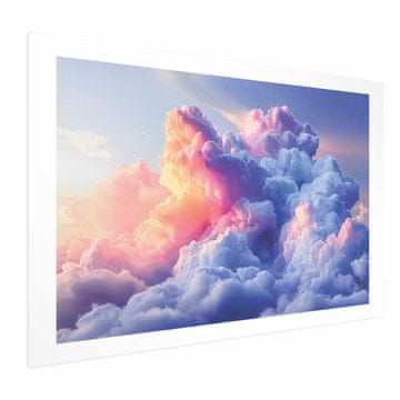 Artgeist Poster - Oblaci kao da su naslikani: umjetnički kistovi zore oslikavaju nebo