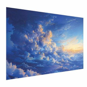 Artgeist Poster - Kad nebo postane platno: Umjetničko djelo prirode u oblacima