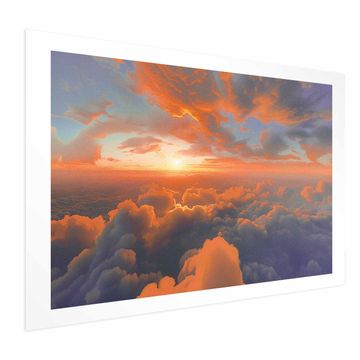 Artgeist Poster - Kad zora golica oblake: spektakl boja na jutarnjem nebu