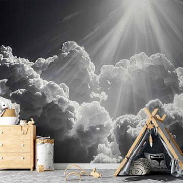 Artgeist Foto tapeta - Nada u oblacima: Inspirativne zrake sunca - probudite emocije