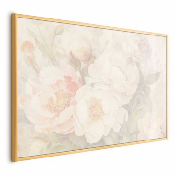 Artgeist Poster - Božuri u magli