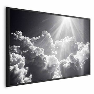 Artgeist Poster - Nada u oblacima: Inspirativne zrake sunčeve svjetlosti - Probudite emocije