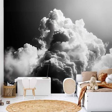 Artgeist Foto tapeta - Sanjivi oblaci: Neka vam sunce obasja dan - Vizualna gozba