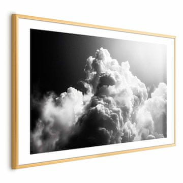 Artgeist Poster - Oblaci iz snova: Neka vam sunce obasja dan - Vizualna gozba