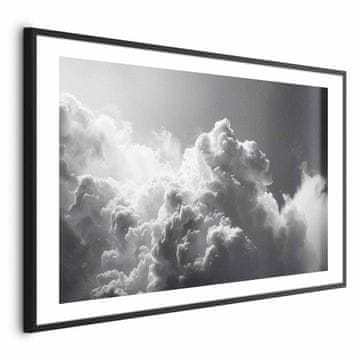 Artgeist Poster - Izvanredan fenomen: Sunce obasjava tamne oblake