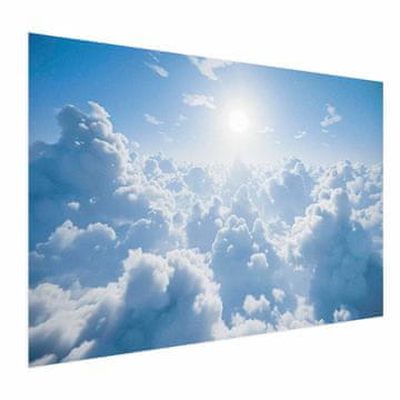Artgeist Poster - Nebeski mir: Tople zrake sunca