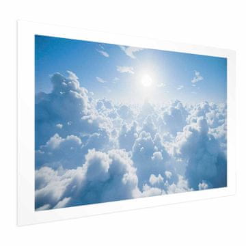 Artgeist Poster - Nebeski mir: Tople zrake sunca