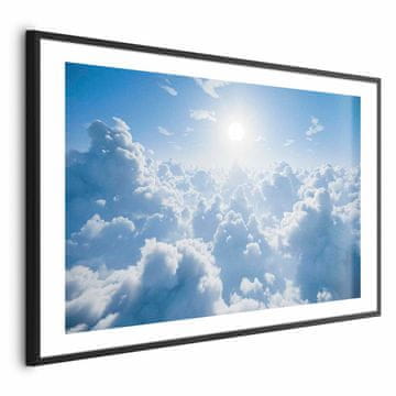 Artgeist Poster - Nebeski mir: Tople zrake sunca