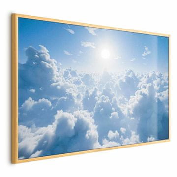 Artgeist Poster - Nebeski mir: Tople zrake sunca