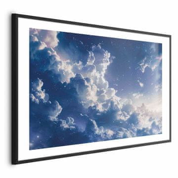 Artgeist Poster - Zvjezdani oblaci i nježna svjetlost nad kutkom neba