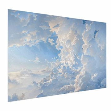 Artgeist Poster - Sunce otkriva tajne oblaka: Spektakularne slike na nebu