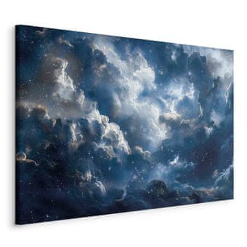 Artgeist Slika - Astronomska čuda: Oblaci i zvijezde u harmoniji