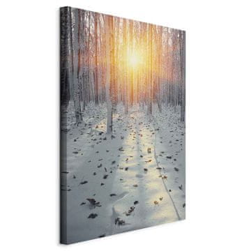 Artgeist Slika - Zimsko poslijepodne (1 dio) vertikalno