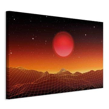 Artgeist Slika - Futuristički krajolik (1 dio) širine