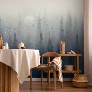 Artgeist Foto tapeta - Let iznad šume - druga varijanta