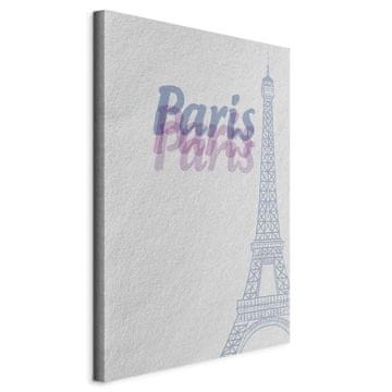 Artgeist Slika - Pariz u akvarelima (1 dio) vertikalno