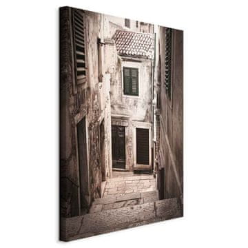 Artgeist Slika - Retro ulica (1 dio) vertikalna