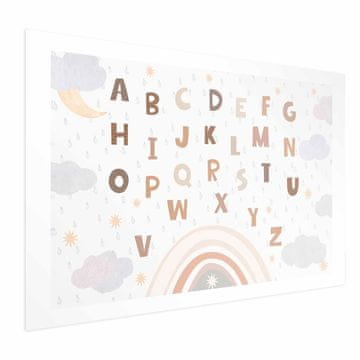 Artgeist Poster - Slova u prigušenim bojama