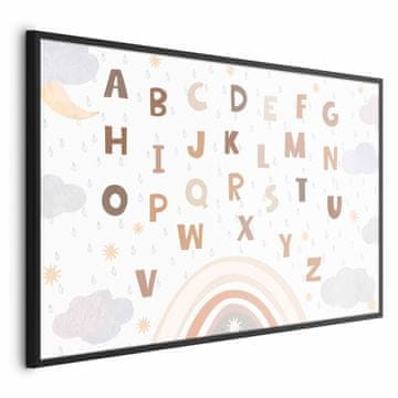 Artgeist Poster - Slova u prigušenim bojama
