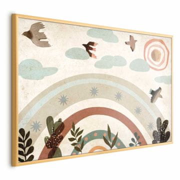 Artgeist Poster - Duga i ptice