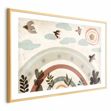 Artgeist Poster - Duga i ptice
