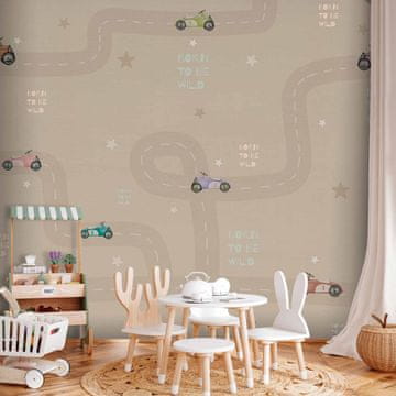Artgeist Foto tapeta - Trkaći automobili