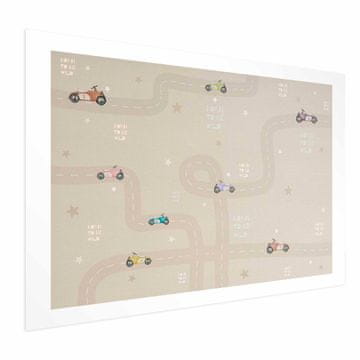 Artgeist Poster - Trkaći automobili