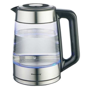 KLAUSBERG Električni stakleni čajnik 1,7 l Kb-7888 Led Rgb